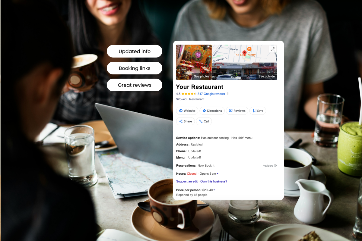 Restaurant Guide to Optimising the Google Business Profile Page